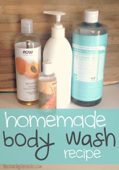 There are many benefits to making your own body wash. This homemade body wash recipe is so simple and inexpensive to make, and totally customizable. Homemade Body Wash Recipe, Body Wash Recipe, Diy Body Wash, Homemade Body Wash, Beauty Hacks That Actually Work, Purified Water, Homemade Bath Products, Vegetable Glycerin