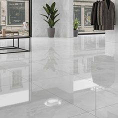 Crystal White Marble tile 60x120cm-Large format-Eco Ceramic-tile.co.uk White Tile Floor Kitchen, White Tiles Living Room, Living Room Tile Floor Ideas, White Porcelain Tile Floor, Porcelain Tile Floor Living Room, Lucy Aesthetic, White Ceramic Floor, Large White Tiles, White Marble Tile Floor