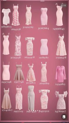 Outfit Inspo Summer Shein, Shein Summer Outfits With Codes, Shien Clothes Outfits With Codes, Pink Dress Shein, Shein Codes, Shein Fits, Shein Outfits