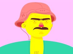 macho illustration design freelance character brazil 2019 yellow northeast colours inspiration trend portfolio pink man color concept art person culture nordeste Art Person, Pink Man, Color Concept, Pink Men, Creative Illustration, Color Inspiration, Creative Professional, Illustration Design, Brazil