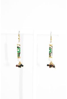 Beautiful meenakari earrings with black and brown drops. Perfect for everyday wear. Handcrafted in India with love and care Meenakari work with black and brown Punjabi Jhumka, Work Earrings, Meenakari Earrings, Kundan Earrings, Metal Earrings, Fish Hook, Bridal Accessories, Metallic Silver, Black And Brown