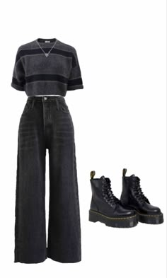 Mode Zara, Trendy Outfits For Teens, Everyday Fashion Outfits, Casual Day Outfits, Tomboy Style Outfits, Easy Trendy Outfits, Swaggy Outfits, Tomboy Fashion, Baggy Pants