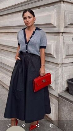 Black Skirt Outfits, 4th Of July Outfit, Elegante Casual, Classy Work Outfits, Looks Street Style, Work Outfits Women, Outfit Idea, Black Skirt, Skirt Outfits