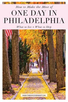 the cover of how to make the most of one day in philadelphia