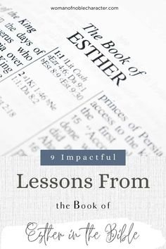 the book cover for lessons from the bible, with an image of a cross on top