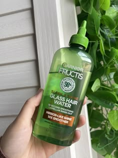 Garnier Sleek & Shine Glass Hair Water Review With Photos | POPSUGAR Beauty Glass Hair, Hair Water, Liquid Hair, Sleek Hair, How To Grow Your Hair Faster, Hair Gloss, Hair Growing Tips, Hair Rinse