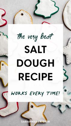 the very best salt dough recipe works every time