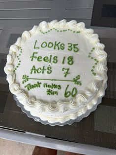 hilarious 60th birthday cake 34 Birthday Cake For Man, Funny Guy Birthday Cake, 60th Birthday Cake Men, Birthday Cake 60th For Men, Funny 60th Birthday Cakes, 60th Birthday Cake For Men Dads, Funny Bday Cakes For Men, Funny Cake Ideas For Men, 60 Birthday Cake For Men