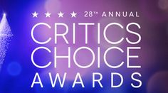 the logo for the 23rd annual critics's choice awards is shown in this image