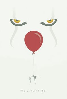 an illustration of a red balloon with two yellow eyes and the words you'll proat too on it