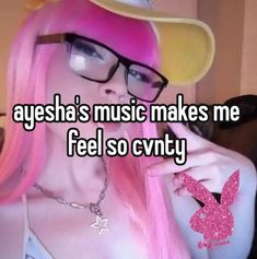 #whispers #ayesha #nasty Ayesha Ericota Style, Ayesha Ericota Pfp, Levi Cosplay, Music Recommendations, Whisper Funny