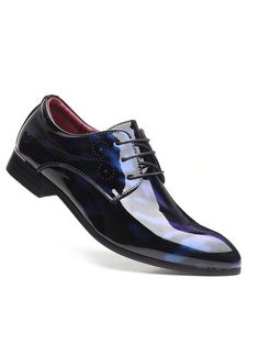 Men's Festival/Graduation Dance Shoes, Large Size British Style Casual/Formal Shoes, Patent Leather Printed Lace-Up Shoes Royal Blue     Plants    Men Shoes, size features are:Bust: ,Length: ,Sleeve Length: Graduation Dance, Blue Plants, Patent Leather Shoes, Formal Shoes, Men Shoes Size, Printed Leather, British Style, Lace Up Shoes, Large Size