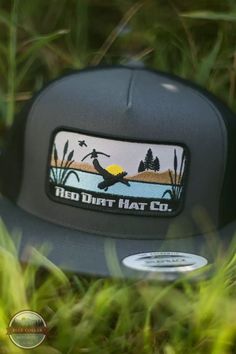 Red Dirt RDHC-116 Ducks Cap Life View Patch Making, Country Hats, Mens Hats, Red Dirt, Patches Fashion, Hat Ideas, Birthday Wishlist, Snapback Cap, Ball Cap