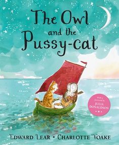 Follow the adventures of the Owl and the Pussy-cat in a beautifully illustrated new edition of the beloved classic. Edward Lear's lyrical rhyme about an unusual couple who sail far, far away has delighted and captivated readers for generations. With expressive illustrations by Charlotte Voake and a forward by master storyteller Julia Donaldson, this is a book to be treasured by Lear fans young and old. The Owl And The Pussycat, Owl And The Pussycat, Classic Poems, Parrot Painting, Edward Lear, National Poetry Month, Poetry Month, Childrens Books Illustrations, English Artists