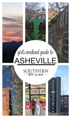 Girls Weekend Guide to Asheville - Southern State of Mind Travel Mountains, Usa Destinations, North Carolina Travel, Visit Usa, Champagne Bar, Travel Locations, City Guides, Cabin Fever, Asheville Nc