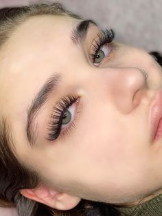 Open Eye Lash Extensions, Eyelash Extensions Ideas, Doll Lashes, Lash Room, Lovely Eyes, Soft Makeup