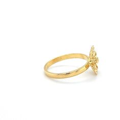 Purity Info will be here 22K Yellow Gold Weight 1.82 Gm Dimension: 16mm D Product detail: Product Code: RING-3501062 Color: Yellow Gold Product Type: Ring Age Group: Kids Gender: Unisex Availability: In Stock Country Of Origin: India Product description: 22k gold baby ring measuring 16mm in diameter. Band measures 2mm in thickness. Floral design measures 9mm in diameter. Ideal for a newborn and baby gift. Baby Gold Rings, Baby Ring, Baby Rings, Classic Wedding Band, Gold Baby, Floral Baby, Gold Floral, 22k Gold, Baby Gift