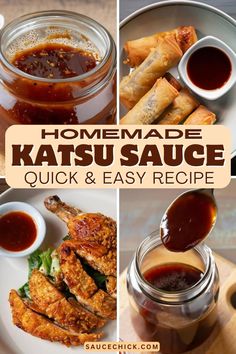 Katsu Sauce Recipe Katsu Chicken Sauce, Chicken Katsu Sauce Recipe, Pork Katsu Sauce, Katsu Sauce Recipe Hawaiian, Chicken Katsu Sauce, Katsu Sauce Recipe, Chicken Katsu Recipe, Katsu Sauce, Chicken Katsu Recipes