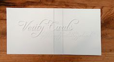 the inside of a folded wedding card with words on it that read, twenty cents