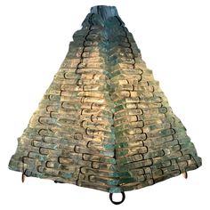 Sculptural lamp in the shape of a pyramid. Assembly of glass blocks. Lamp entirely handmade. Lighting and light diffused with total softness. French design from the 1960s. free shipping Glass Pyramid, French Mid Century Modern, Verre Design, Handmade Lighting, Glass Blocks, Modern Glass, French Design, Table Lamp Lighting, Pyramid