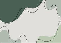 an abstract green and white background with wavy lines on the bottom right corner, in shades of gray