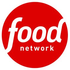 the food network logo is red and white