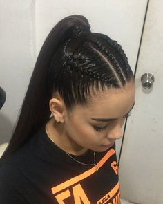 Cute Volleyball Hairstyles, Cute Sporty Hairstyles, Soccer Hairstyles, Track Hairstyles, Basketball Hairstyles, Dance Hairstyles, Hair Techniques, Hairdos For Curly Hair, Sporty Hairstyles