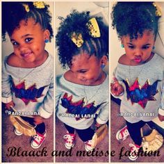 Afro Mohawk, Kid Braid Styles, Lil Black, Kid Styles, Natural Hairstyles For Kids, Kids' Braids, Pelo Afro