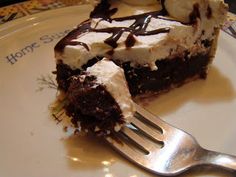 a piece of cake on a plate with a fork