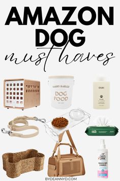 dog essentials New Puppy Essentials List, Dog Necessities List, Puppy List Pet Products, Golden Retriever Puppy Essentials, New Dog Mom, First Puppy Checklist, Golden Retriever Puppy Must Haves, First Dog Checklist