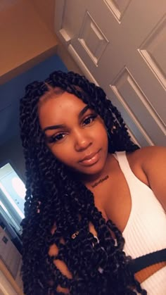 Box Braids Hairstyles For Black Women, Hairstyles Braided, Twist Braid Hairstyles, Braided Hairstyles For Black Women, African Braids, Twist Braids, Box Braids Hairstyles, Braids For Black Hair, Hair Photo