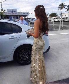 WD0232,Ivory Mermaid Long Prom Dresses,Cross Back Evening Dress on Storenvy Prom Dresses Backless, Golden Mermaid, Prom Dress Gold, Lace Prom Dresses, Hoco Dresses Tight, Mermaid Prom Dresses Lace, Lace Prom Dress, Sequin Prom Dresses, Prom Dress Inspiration