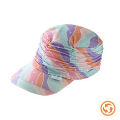 Top off your little girl's sunny day look in our girl's ruched sun cap. These soft crowned sun caps feature delicate ruched detailing on the front panel, a rigid curved brim that protects the face and a wide elastic headband that provides additional comfort. Made from our quick drying, four-way stretch swim knit fabric that is chlorine and salt water resistant with a UPF 50+ rating our girls swim hats are guaranteed to give her sun coverage that will last. Pair this with our matching girls swim Sports Sun Hat With Upf 50+ Protection, Uv Protection Hat For Pool, One Size Fits Most, Pink Upf 50+ Visor Sun Hat, Sporty Uv Protection Hat, One Size, Sun Bucket Hat With Uv Protection, One Size, Sun Cap, Wet Clothes, Swim Shirts, Upf 50