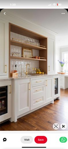 the kitchen is clean and ready to be used as an appliance for cooking