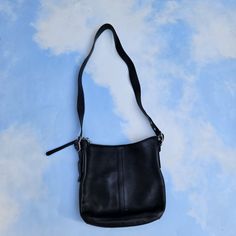 Vintage 90s Coach Purse Shoulder Bag Black Leather, Authentic Coach Bag. From The Late 90s, Early 2000s, Y2k Era. In Great, Pre Loved Condition, Never Used By Me, Used By Previous Owner, Has Some Signs Of Wear That Are Super Slight. Everything Is As Pictured, I Took The Best Pics I Could To Show. Bag Is One Size. Has Silver Hardware Throughout, Shoulder Strap, Standard Square Bag With Zipper Top Style. All Sales Are Final. Ready To Ship. 2001 Coach Purse Value, Y2k Era, Bag With Zipper, Best Pics, Late 90s, Shoulder Bag Black, Coach Bag, Coach Purse, Zipper Top