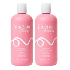 PRICES MAY VARY. CUSTOM HAIR CARE – Customize your Curly Hair Shampoo to match your unique hair type, moisture needs & goals. For curly hair, we recommend the Curl Definition, Lengthen & Anti-Frizz #HairGoal Boosters (sold separately), but it is ultimately up to you! ALL NATURAL CHIA EXTRACT - Formulated with Chia Extract, a key ingredient that restores hair while defining and shaping your curls, while maintaining bounce. EFFORTLESS MIXING FOR CUSTOMIZED RESULTS - Add up to three #HairGoal Boost Function Of Beauty Curly Hair, Shampoo And Conditioner Curly Hair, Curly Hair Shampoo And Conditioner, Strawberry Shampoo, Curly Hair Shampoo, Pink Shampoo, Pink Curls, Curl Products, Function Of Beauty