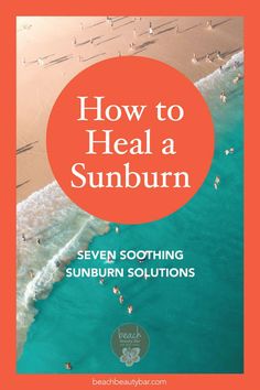 Sunburn Face, Heal Sunburn, Safe Makeup, Hydrocortisone Cream, Cool Drinks, Skin Care Clinic, Healthy Skin Tips