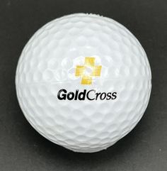 Gold Cross Logo Golf Ball (1) Wilson Tour 432 Pre-Owned