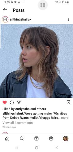 Long Hair Mullet, Debbie Ryan, Beauty Shopping List, Long Bobs, Hair Mullet, Shaggy Hair, Concert Fashion, Debby Ryan, Beauty Shopping