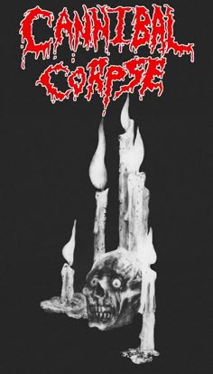 Busca y sigue publicaciones con la etiqueta Cannibal Corpse en Tumblr Black Metal Art, Punk Poster, Extreme Metal, Metal Albums, Band Wallpapers