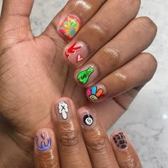 Minimal Nails Art, Natural Nail Designs, Mens Nails, Hippie Nails, Punk Nails, Hard Nails, Minimal Nails, Studded Nails, Dope Nail Designs