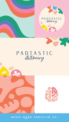 the logo for padiastic art therapy