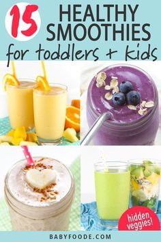 healthy smoothies for toddlers and kids