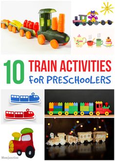 10 train activities for preschoolers to play with