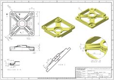 three different types of metal parts are shown in the diagram above it is an image of two