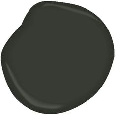 the dark gray paint is shown in this image