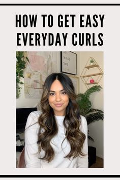 Different Hair Curls Types Of, Large Curls Hairstyles, Uniform Waves Hair, Long Hairstyles Wavy Soft Curls, How To Create Big Loose Curls, Relaxed Curls Long Hair, Long Hair With Big Curls, How To Soft Curls For Long Hair, Effortless Curls Long Hair