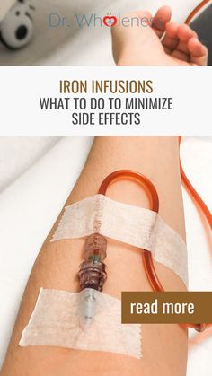 How do you make the most of your iron infusion and minimize the side effects? An iron infusion can contain up to 1000mg of iron in a single infusion. And given the fact that the body doesn’t have an efficient way of clearing this highly oxidative substance, greatly increases the risk for potential side effects. Find out how to support the body pre and post iron infusion to minimize the side effects. #ironinfusion #ironinfusionsideeffects #irondeficiencyanemia Iron Supplement Side Effects, Iron Infusion Side Effects, Iron Transfusion, Iron Infusion Therapy, Low Iron Remedies, Low Iron Symptoms, Enlarged Uterus, Iron Deficiency Remedies, Iron Deficiency Symptoms