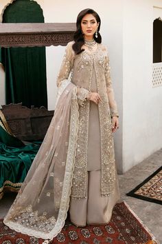 Ramsha Embroidered Organza 3 Piece suit H-304 Festive Wedding, Desi Clothes, Organza Dress, Pakistani Wedding Dresses, Pakistani Dress Design, Pakistani Bridal, Pakistani Wedding