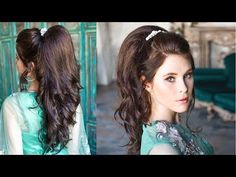 #MayaEvstafeva - YouTube Christian Bride Hairstyle, Cute Hairstyles Shoulder Length, Hairstyle For Prom, Prom Hair Tutorial, Cute Prom Hairstyles, Christian Bride, Bride Hairstyle, Prom Hairstyle